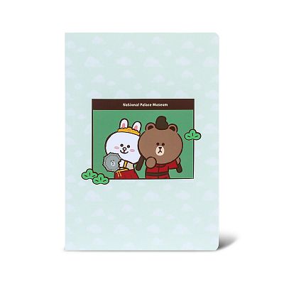 Product info: NPM | LINE FRIENDS  穿越故宮 25K加厚定頁筆記本 (唐)